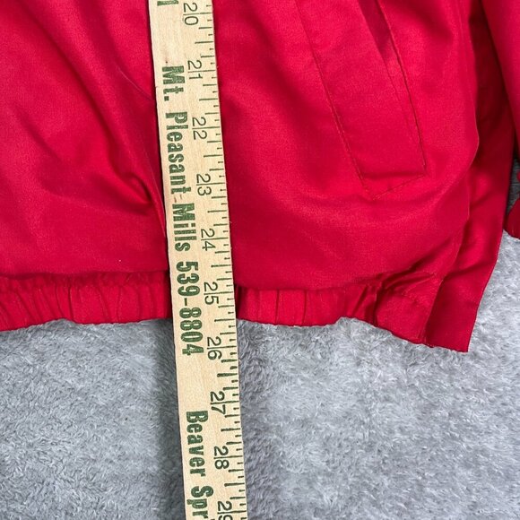 Vintage 58 Sports University of Georgia Bulldogs Windbreaker Medium‎ Red 1/4 Zip - Picture 5 of 14